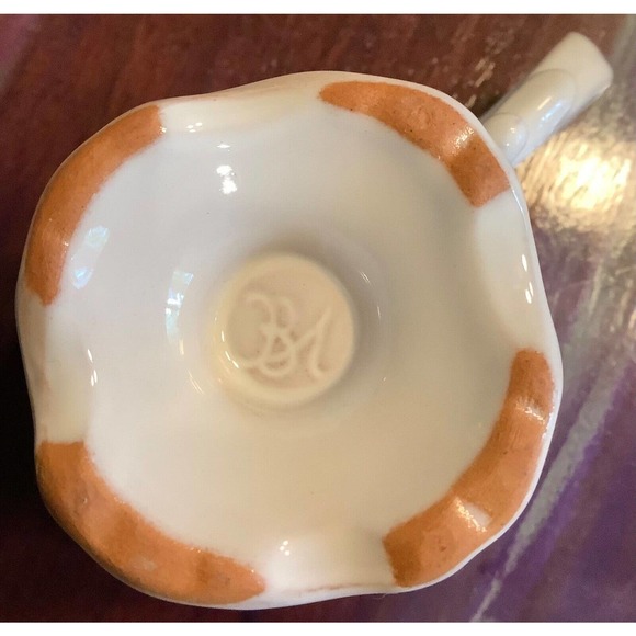 NIDERVILLER France pale lavender pedestal tea coffee cup and saucer set of 2 - Picture 9 of 9